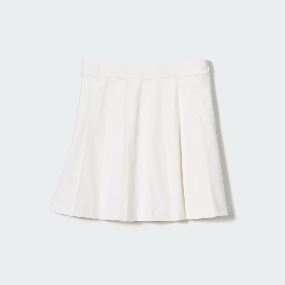 Uniqlo pleated mini skirt